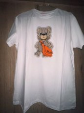 Tshirt bear black oranje S/M